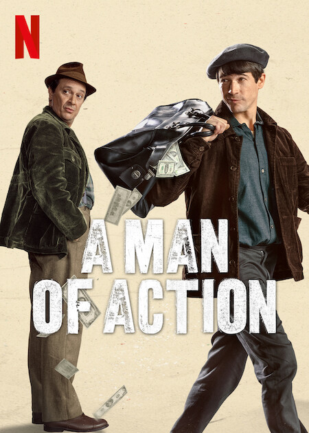 Un hombre de acción - Plakate