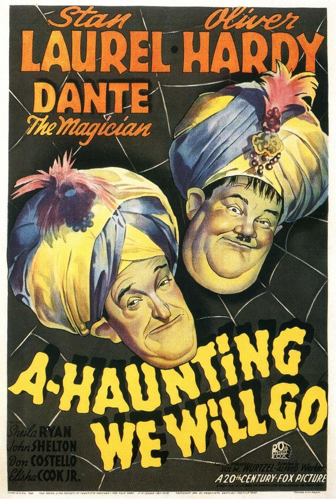 A-Haunting We Will Go - Affiches