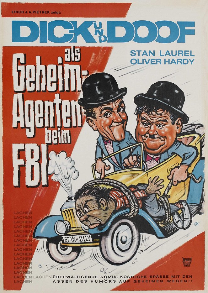 Laurel & Hardy - Geheimagenten - Plakate