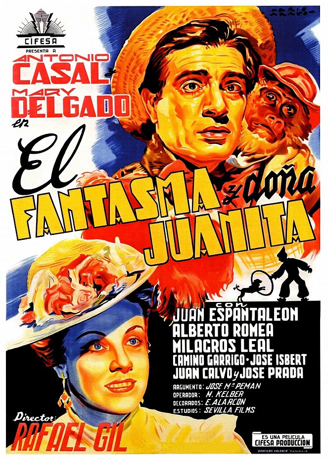 El fantasma y Doña Juanita - Plakáty