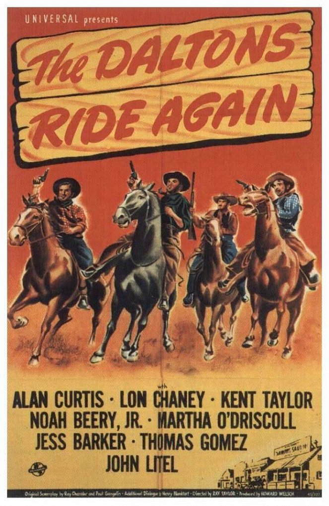 The Daltons Ride Again - Posters