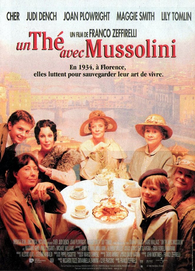 Tea with Mussolini - Affiches