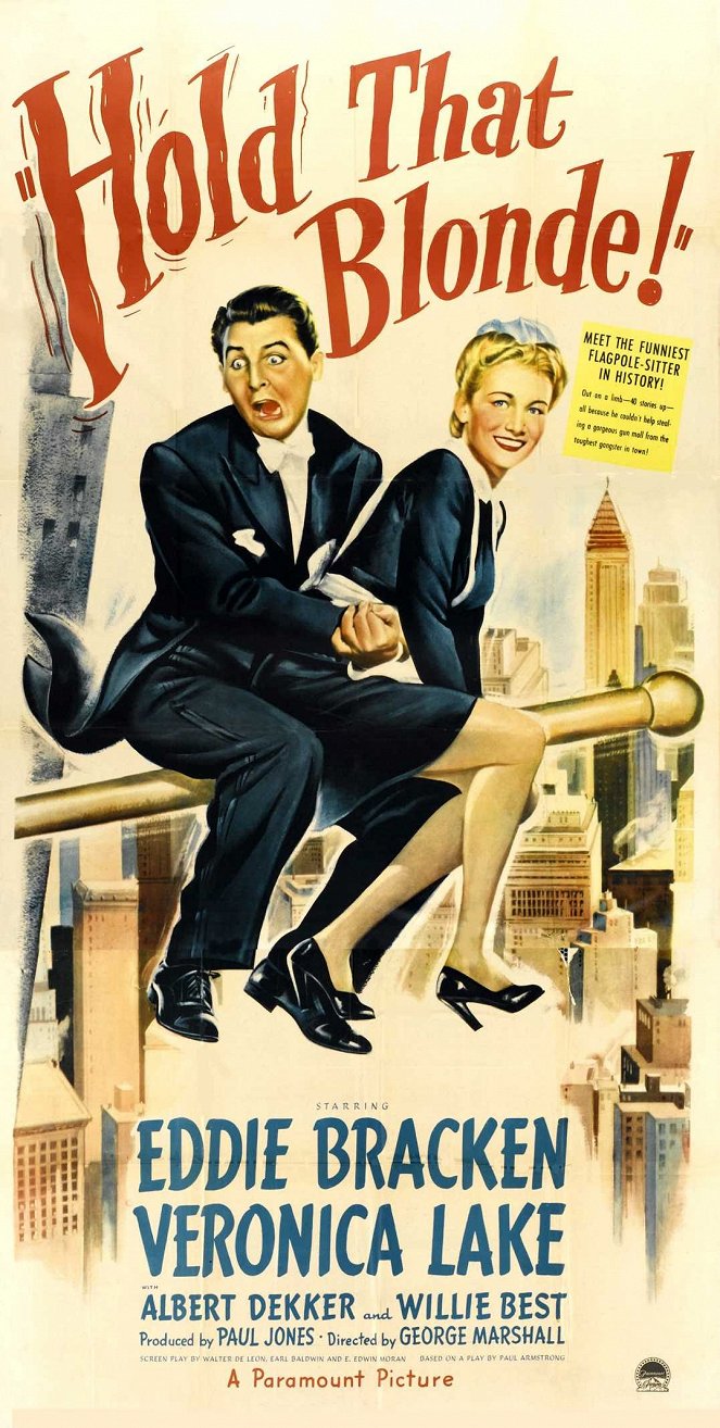 Hold That Blonde! - Posters