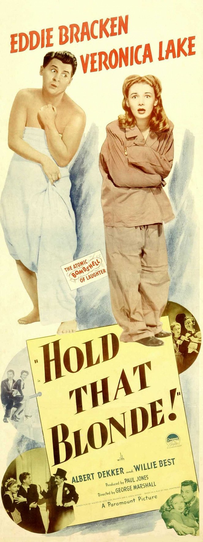 Hold That Blonde! - Plakate