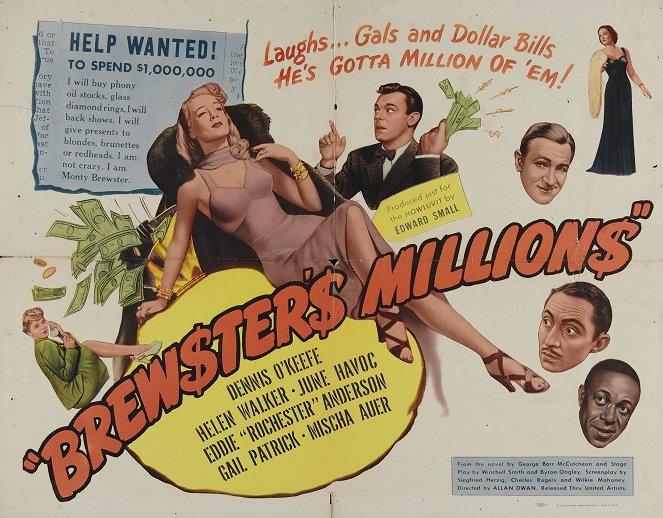 Brewster's Millions - Plakate