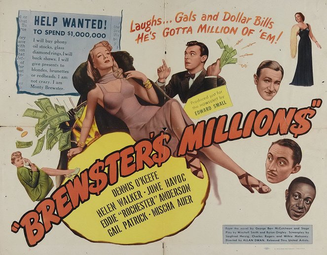 Brewster's Millions - Affiches