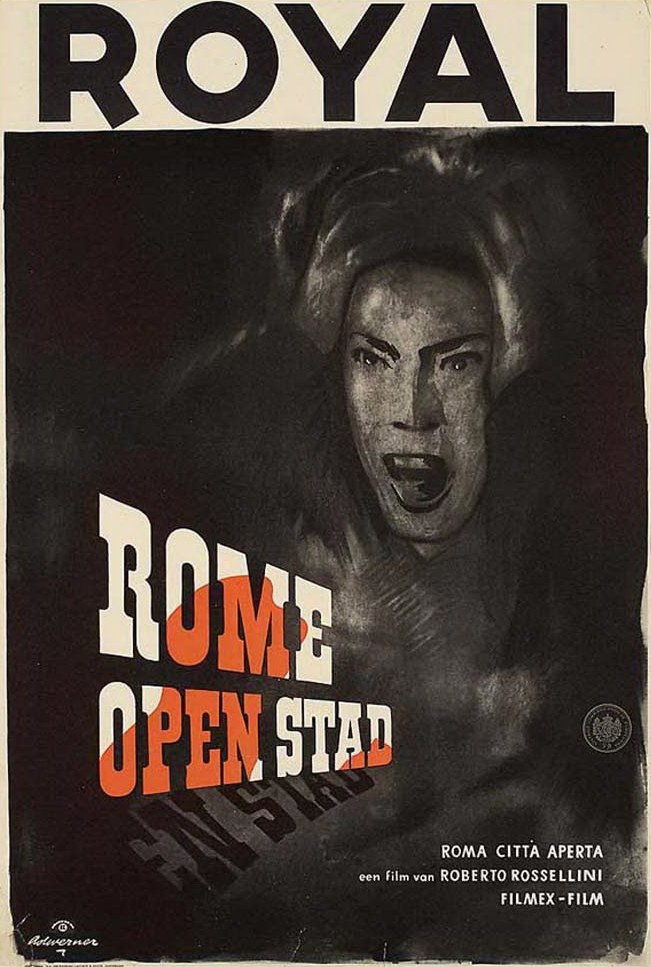 Rome, open stad - Posters