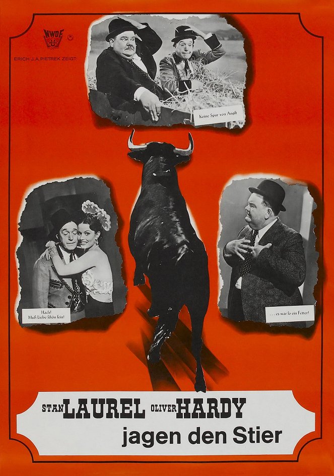 Laurel et Hardy toréadors - Affiches