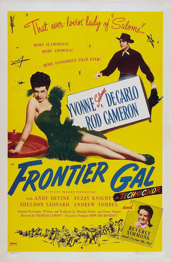 Frontier Gal - Plakate