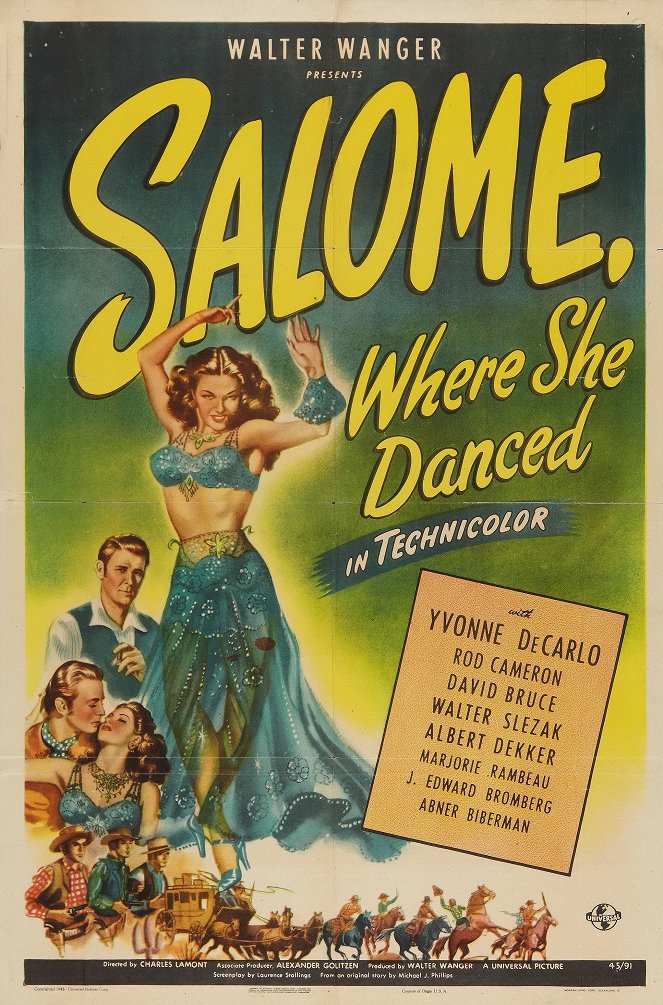 Salome, tanssijatar - Julisteet