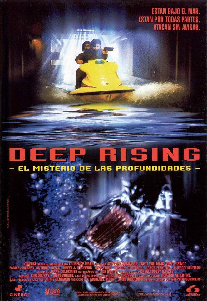 Deep Rising. El misterio de la profundidades - Carteles
