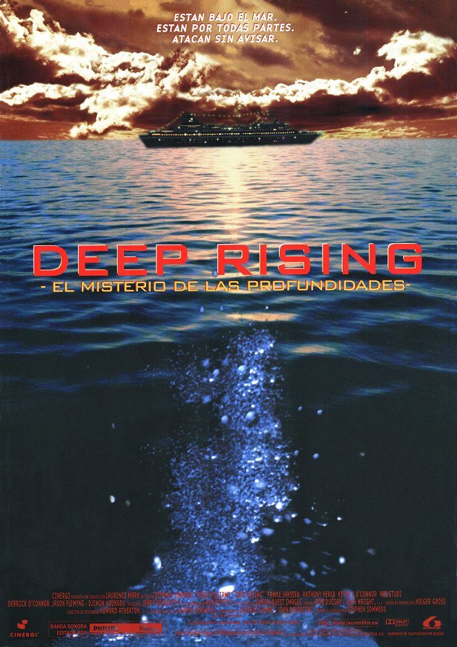 Deep Rising. El misterio de la profundidades - Carteles