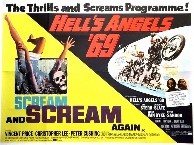 Scream and Scream Again - Plakátok