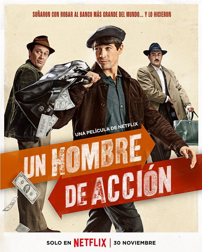 Un hombre de acción - Posters