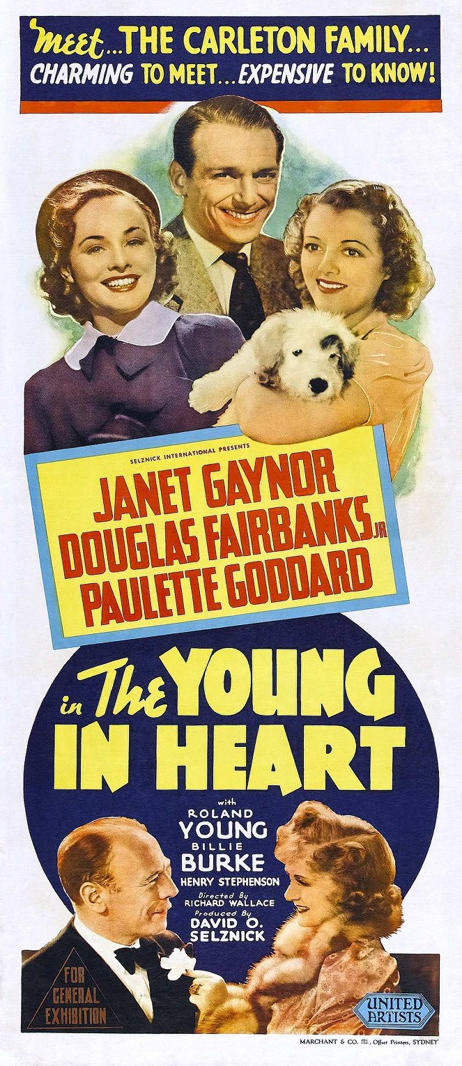 The Young in Heart - Affiches