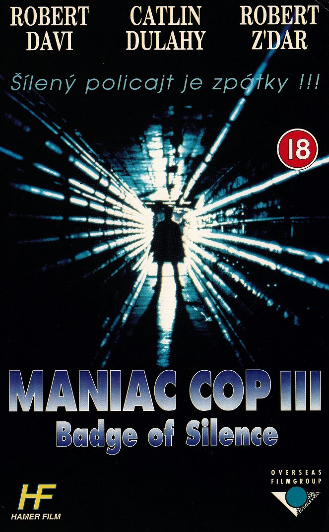 Maniac Cop III - Odznak  mlčení - Plakáty