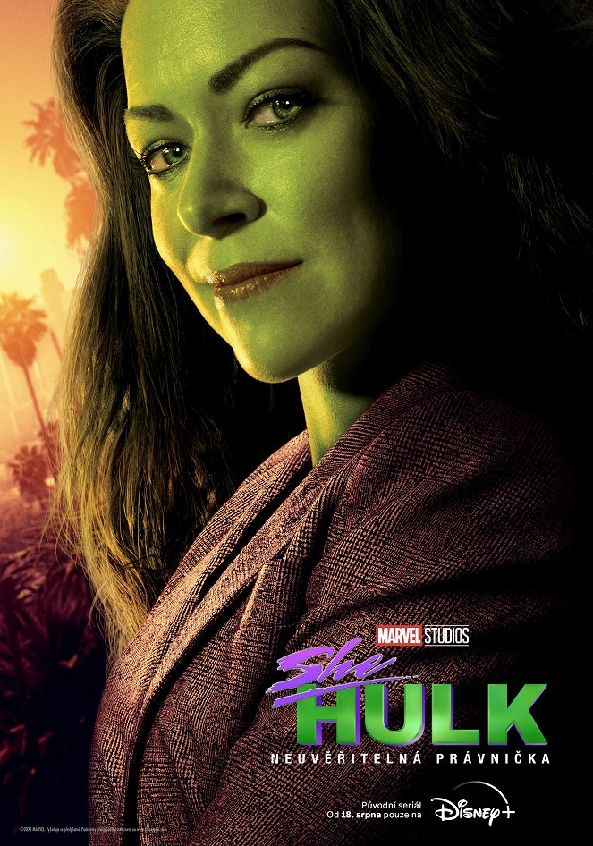 She-Hulk: Neuvěřitelná právnička - Plakáty