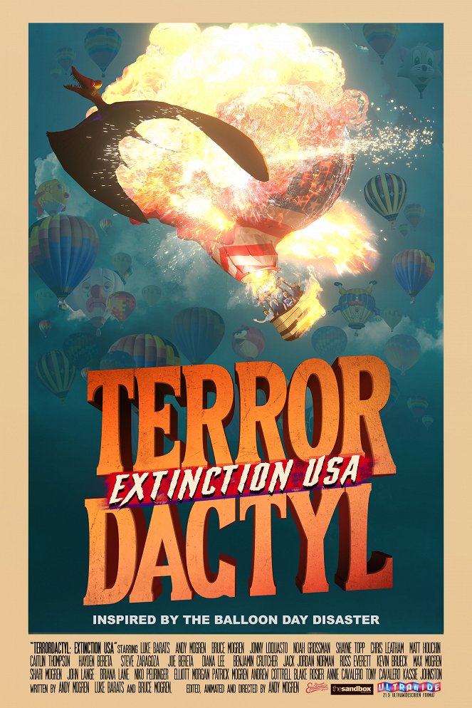 Terrordactyl: Extinction USA - Affiches