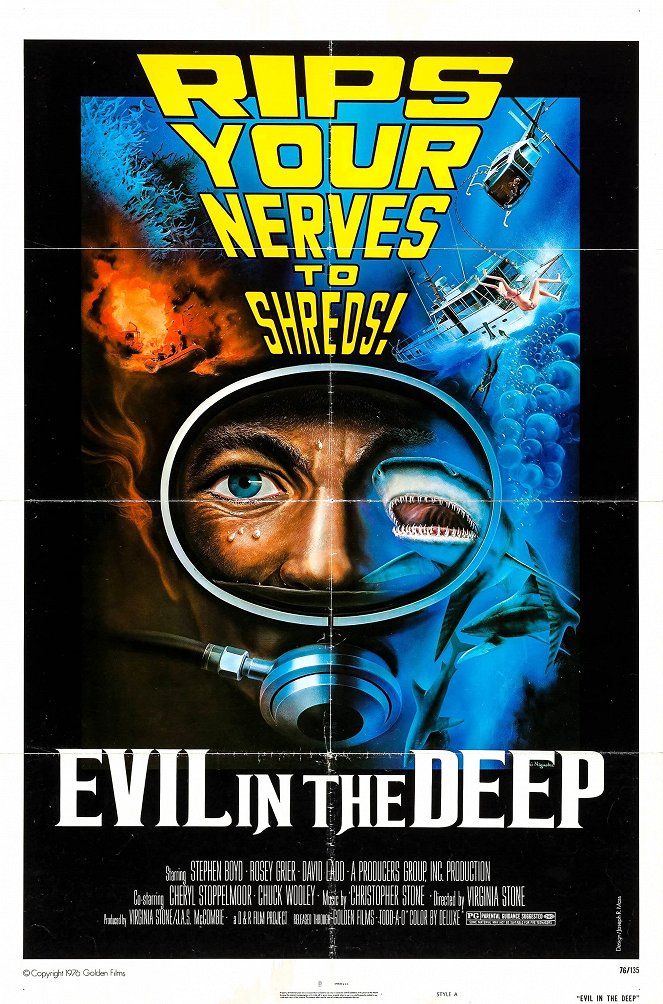 Evil in the Deep - Posters