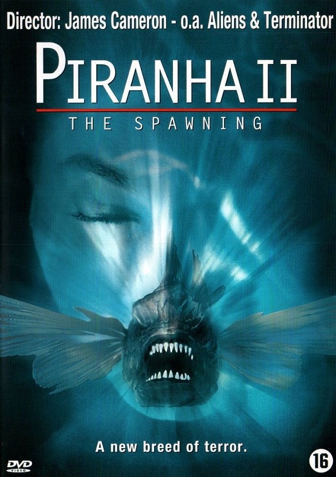 Piraña II: los vampiros del mar - Carteles