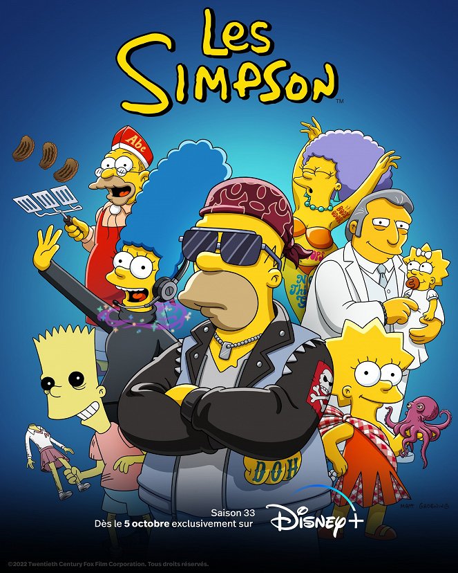 Les Simpson - Season 33 - Affiches