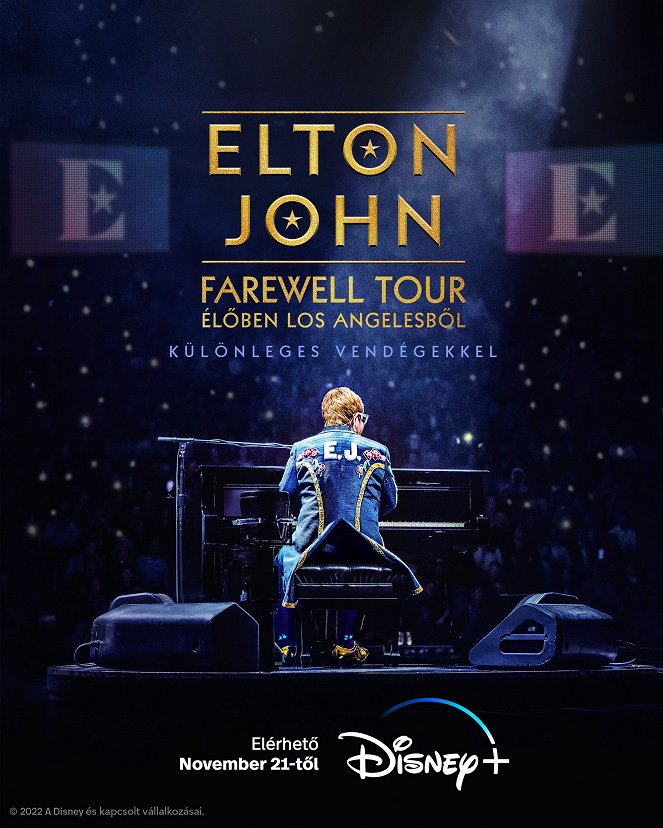 Elton John, Farewell Tour: Élőben Los Angelesből - Plakátok