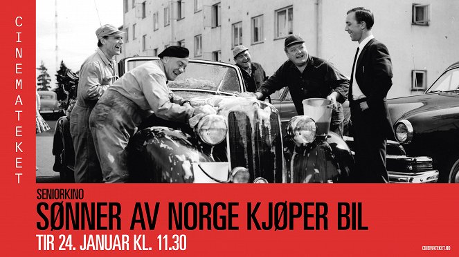 Sønner av Norge kjøper bil - Affiches