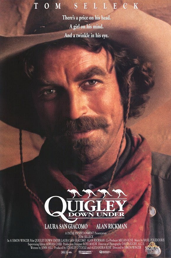 Quigley Down Under - Cartazes