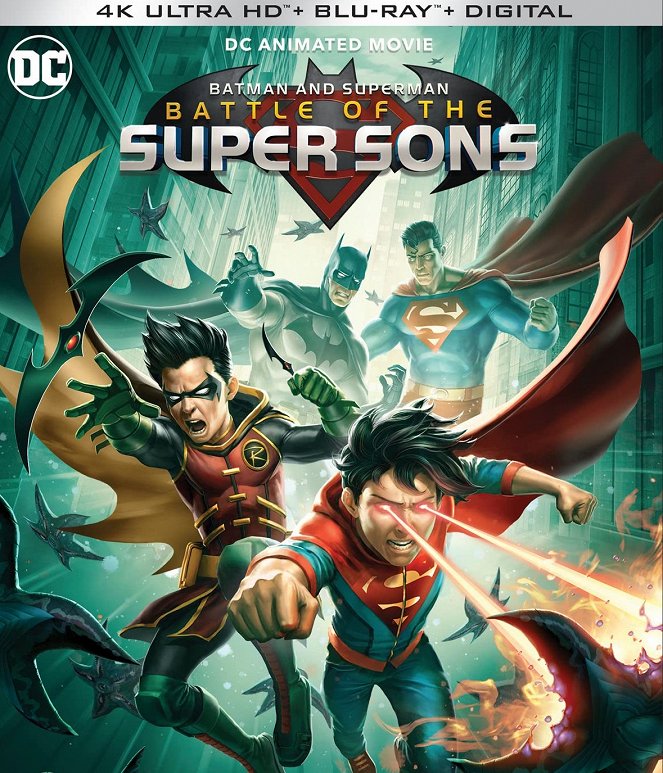 Batman a Superman: Bitva supersynů - Plagáty