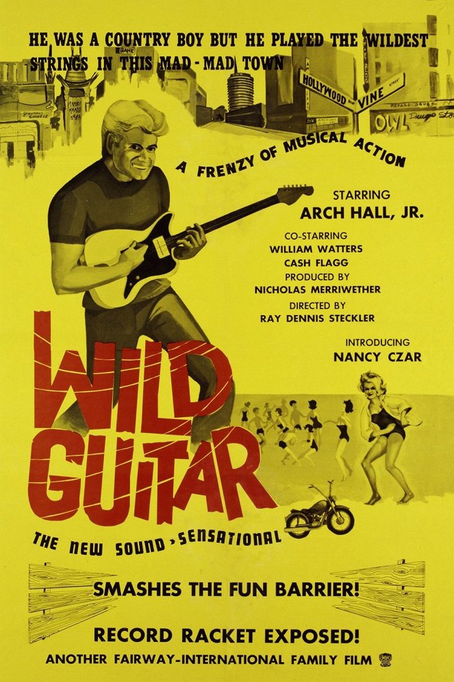 Wild Guitar - Posters