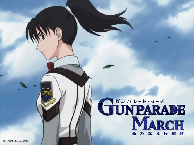 Gunparade March: Arata naru kógunka - Plakáty