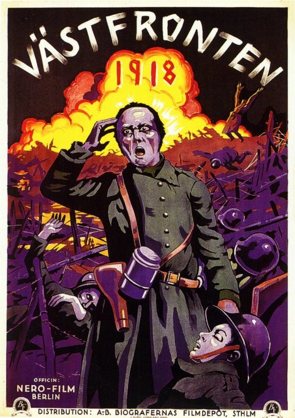 Westfront 1918: Vier von der Infanterie - Cartazes