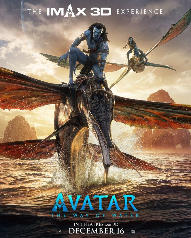 Avatar: A víz útja - Plakátok