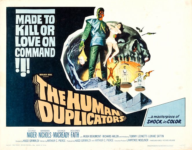 The Human Duplicators - Posters