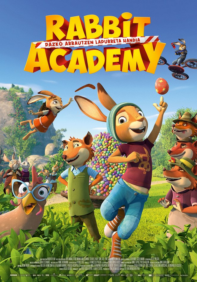 Rabbit Academy, El gran robo de los huevos de Pascua - Carteles