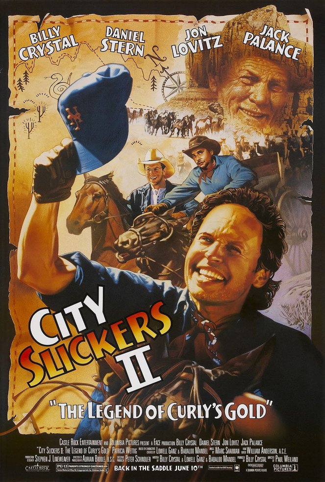 City Slickers II: The Legend of Curly's Gold - Affiches