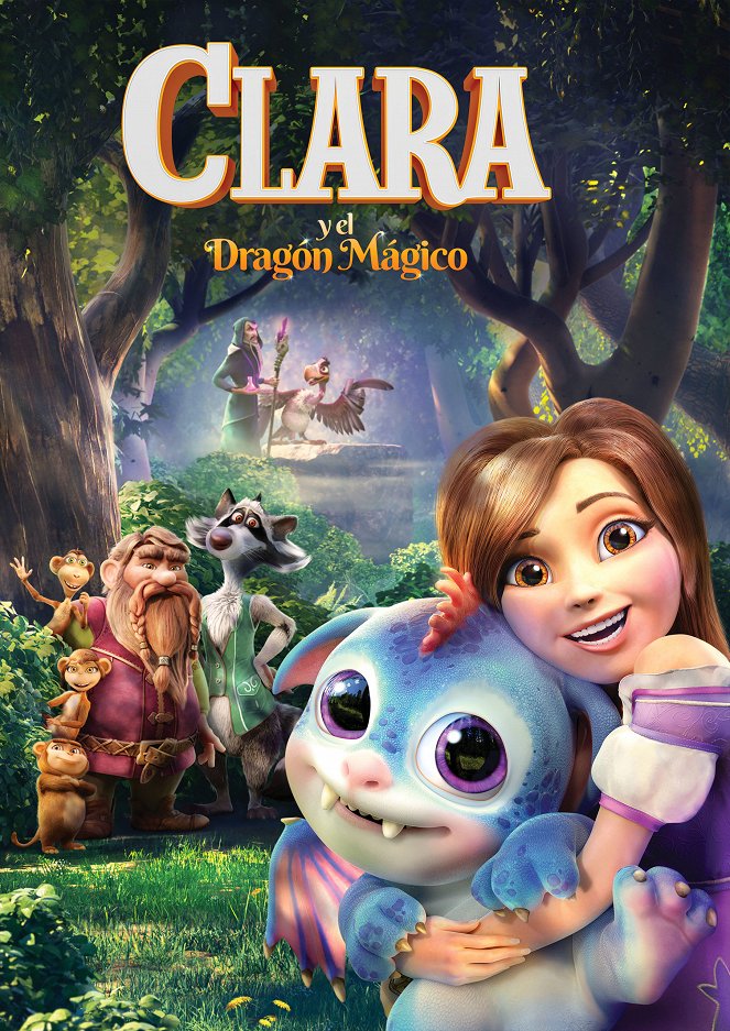 Clara y el dragón mágico - Carteles