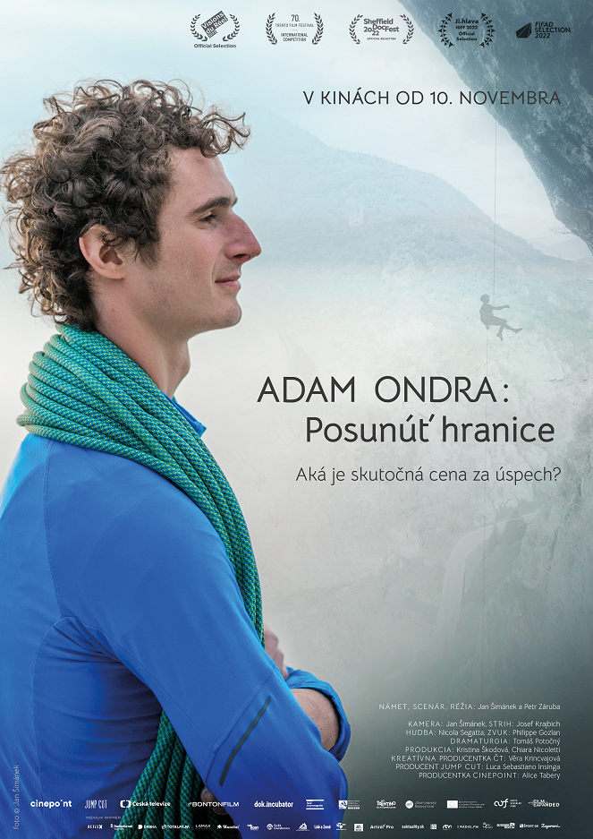 Adam Ondra: Posunúť hranice - Plagáty
