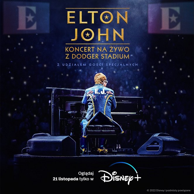 Elton John: Koncert na żywo z Dodger Stadium - Plakaty