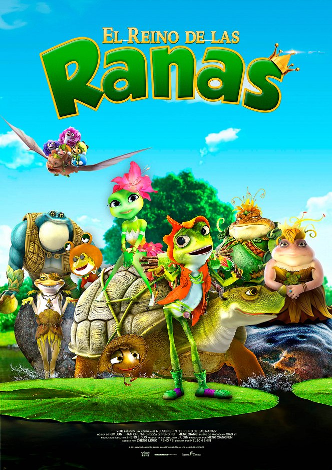 El reino de las ranas - Carteles