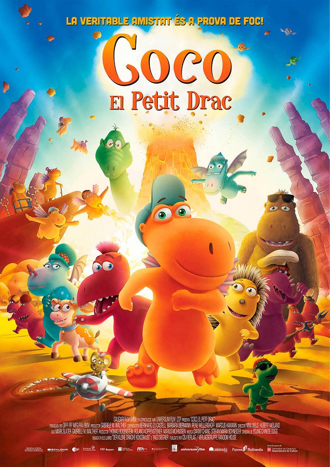 Coco, el pequeño dragón - Carteles