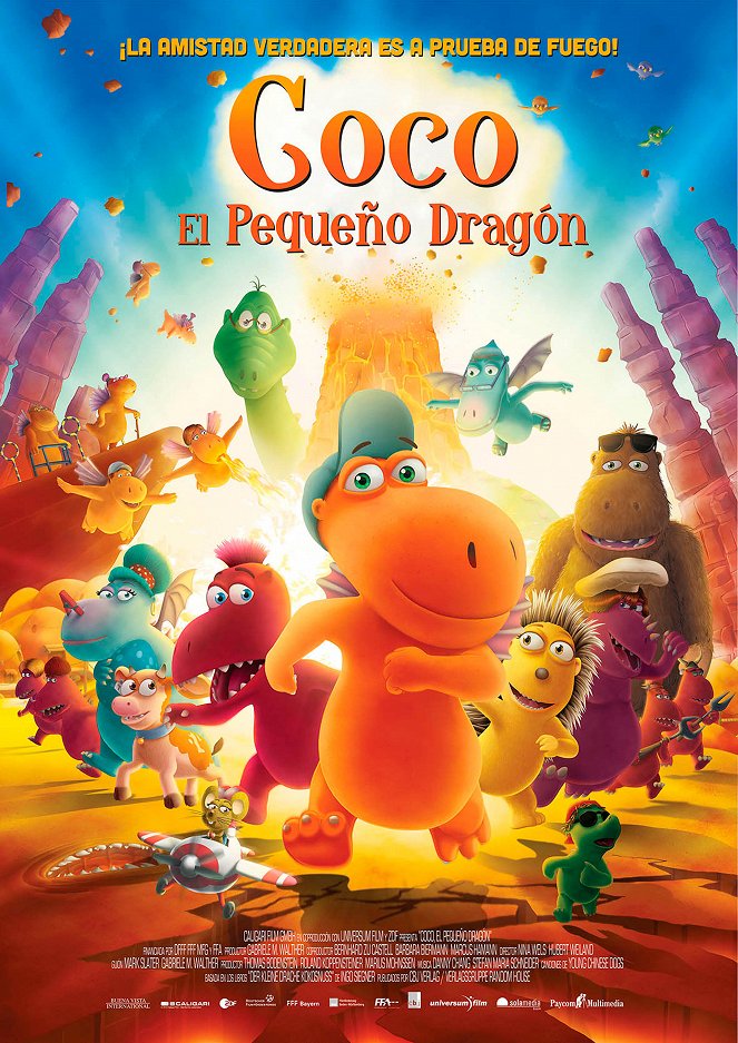 Coco, el pequeño dragón - Carteles