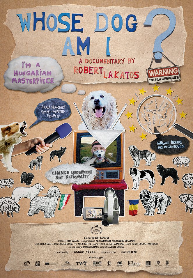 Ki kutyája vagyok én? - Plakate