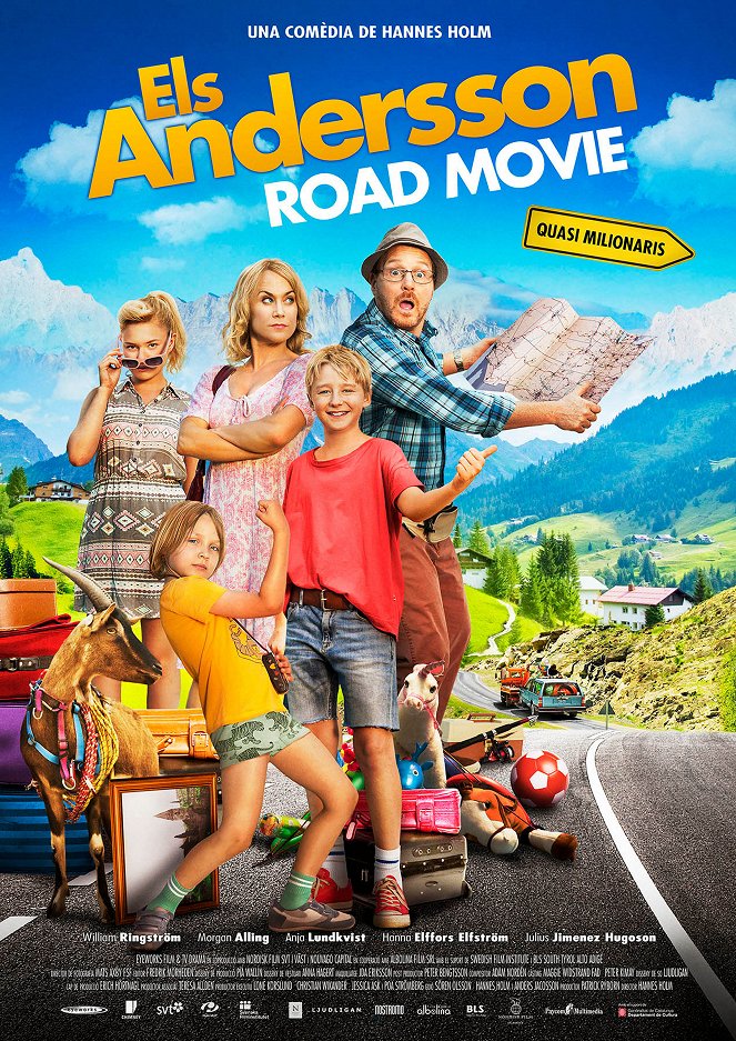 Los andersson Road Movie - Carteles