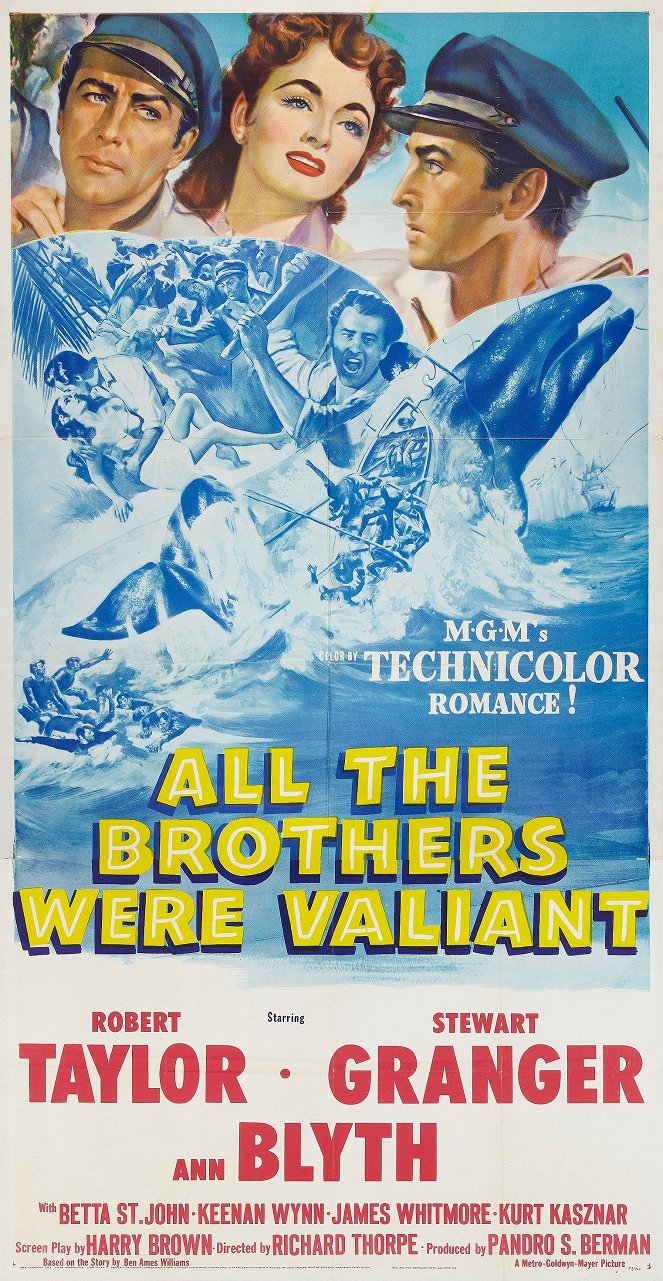 All the Brothers Were Valiant - Plakátok