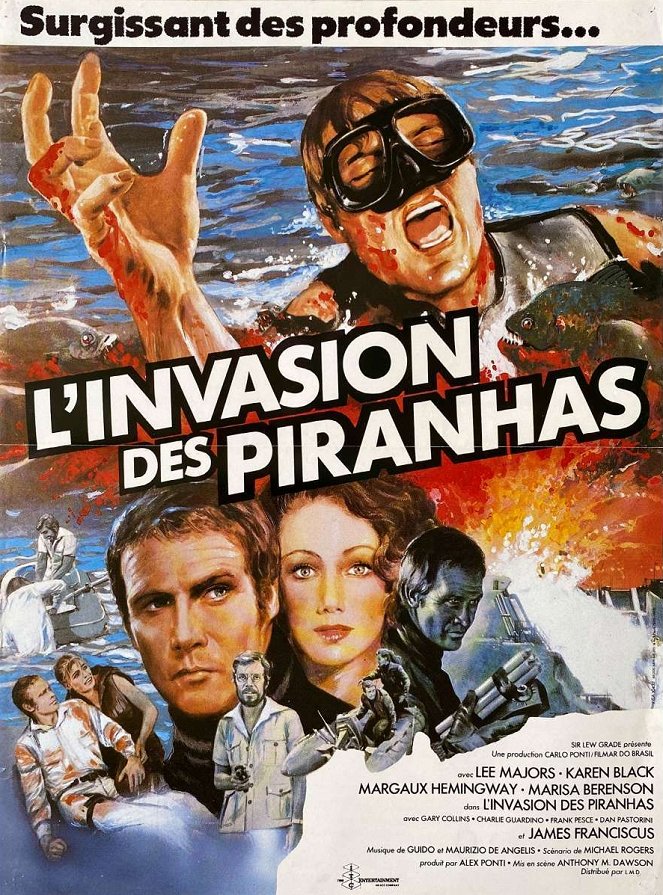L'Invasion des piranhas - Affiches