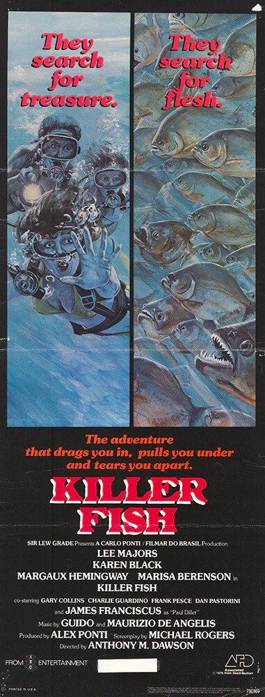 O Tesouro das Piranhas - Cartazes