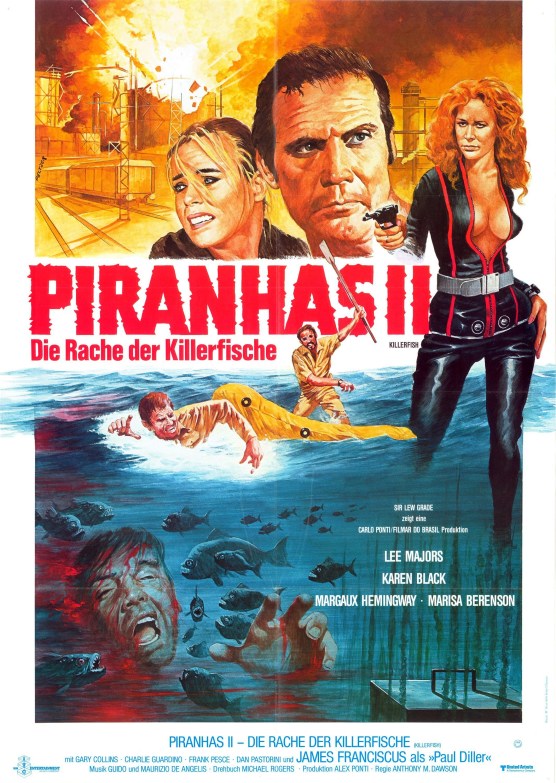 Piranhas II - Die Rache der Killerfische - Plakate