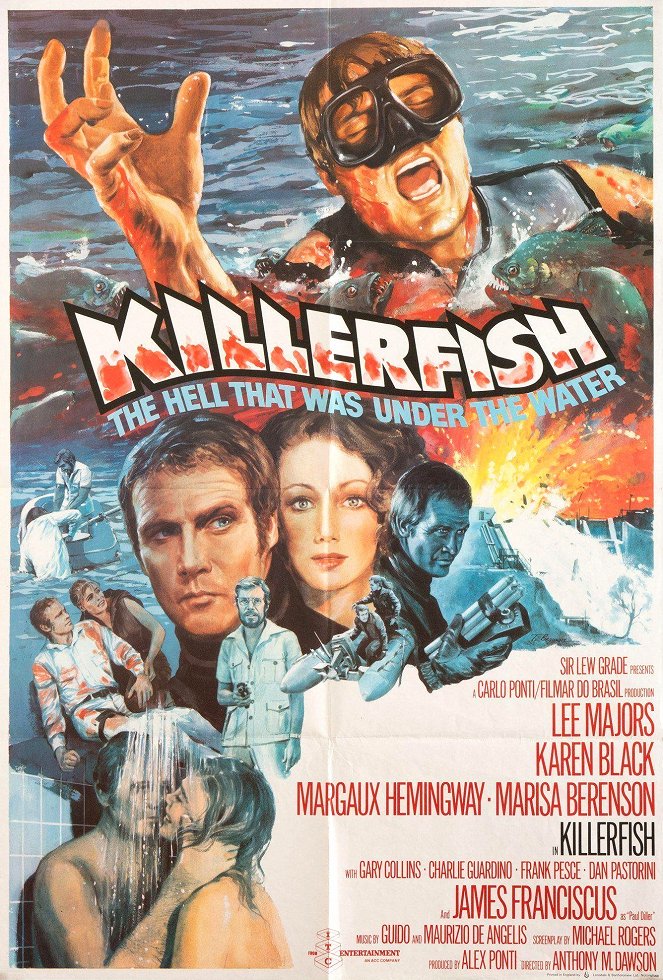 Killer Fish - L'agguato sul fondo - Plakátok