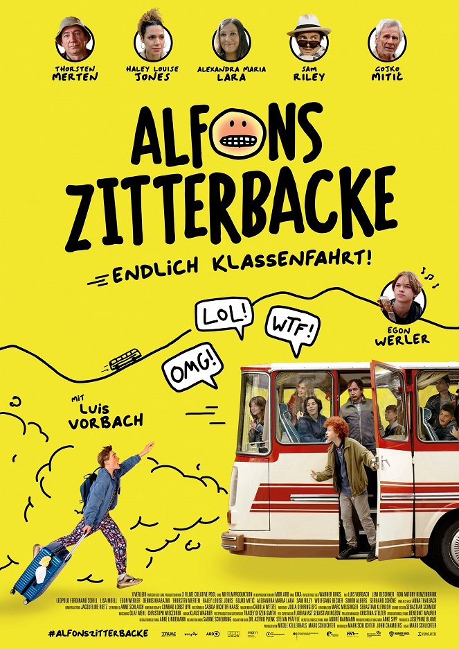 Alfons Jitterbit – Bláznivý školní výlet - Plakáty